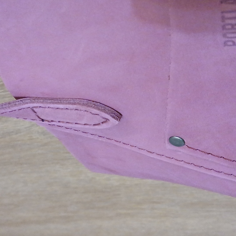Portland Leather Juliette Bag In Foxglove Color Like New! Lovely! - Picture 7 of 11